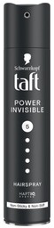 TAFT Power Invisible Lakier do włosów utrwalajacy 5
