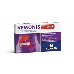 ADAMED Vemonis Intense Lek rozkurczowy i przeciwbólowy, 12