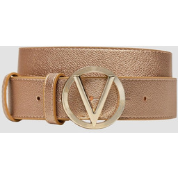 VALENTINO Złoty pasek damski Hampton XS