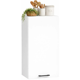 Edinos Biała minimalistyczna górna szafka kuchenna 40 cm