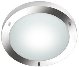 Trio Lampa sufitowa szklana CONDUS 6801011-07 IP44 okrągła