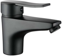KUCHINOX Bateria umywalkowa stojąca MADERA z korkiem czarna