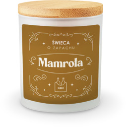 Świeca o zapachu mamrota - świeczka zapachowa