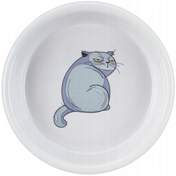 TRIXIE Miska ceramiczna dla kota z nadrukiem 250