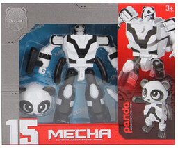 Robot Transformujący Panda / Jaszczurka Zabawka Dla Dzieci