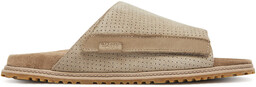 Klapki Toms Danilo  10022033 Beżowy