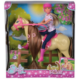 SIMBA Lalka Steffi Love Lalka z koniem