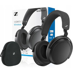 Sennheiser MOMENTUM 4 Wireless Black - SALON SENNHEISER