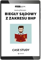 Biegły sądowy z zakresu BHP. Case study (e-book)