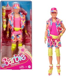 Barbie Ken na rolkach Lalka filmowa w kolorowym
