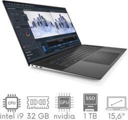 DELL Precision 5560 i9-11950H 32GB 1TB SSD 15,6"