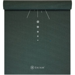 Gaiam Mata do jogi Deep Green Vision 5mm