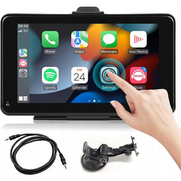 Radio samochodowe 7-calowy ekran dotykowy CarPlay, Android Auto