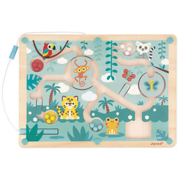 Magnetyczny Labirynt Tropik J08283-Janod, Zabawki edukacyjne dla dzieci