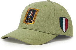 Czapka z daszkiem Aeronautica Militare 251HA1150CT3043 Zielony