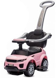 SUN BABY Jeździk Sport Car J05.016.0.6 Różowy rączka