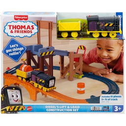 FISHER PRICE Kolejka Tomek i Przyjaciele Diesel Załadunek