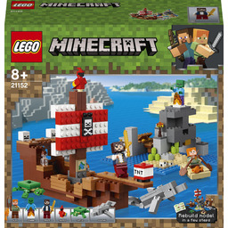 Lego Minecraft 21152 Przygoda na statku pirackim