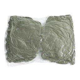 Eurofirany Poduszka dekoracyjna 35x55 Kokarda 2 oliwkowa obszyta