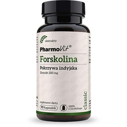 PHARMOVIT Forskolina Pokrzywa indyjska - 90kaps