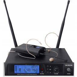 Dexon Mbd 940 System bezprzewodowy mikrofon nagłowny klapowy