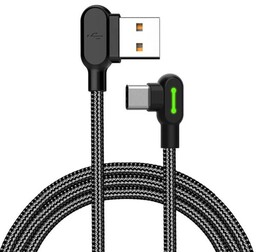 Mcdodo Kabel USB do USB-C kątowy CA-5283 LED,