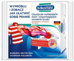 Dr. Beckmann Chusteczki wyłapujące kolor i wspomagające usuwanie