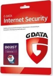 Oprogramowanie G DATA Internet Security 2PC 1rok karta-klucz