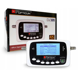 Miernik Sygnału DVB-S/S2 Opticum OPS-4