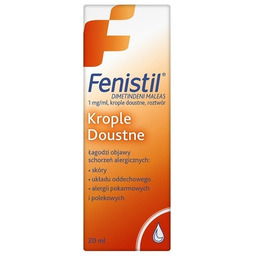 Fenistil Krople doustne, 20 ml
