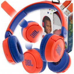 Słuchawki Nauszne Dla Dzieci Jbl Czerwone Bezprzewodowe Ochrona