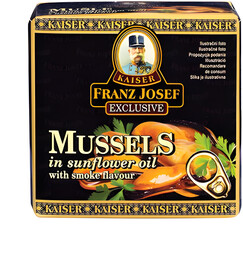 Franz Josef Kaiser Małże w oleju słonecznikowym o