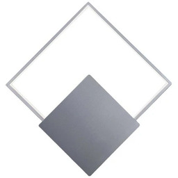 Lindby - Anays Square LED Lampa Ścienna White