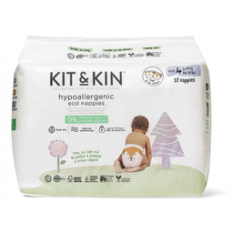 Pieluszki Kit&Kin Rozmiar 4 128 szt.