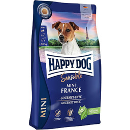 Happy Dog Sensible Mini France 4 kg, brązowy