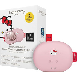 GESKE x Hello Kitty Soniczna maska rozgrzewająco-chłodząca SmartAppGuided