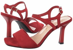 Sandały Sergio Leone Czerwone SK 902 (SL489-b)