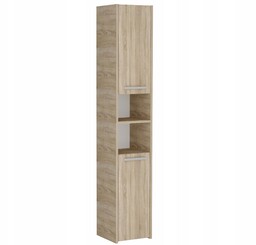Szafka Łazienkowa 30CM Regał Słupek Sonoma 6 Półek