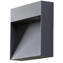 Zewnętrzna Lampa Lucande, Noreia, ściemnialny, czarny, balkon, aluminium,