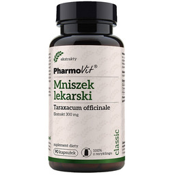 PharmoVit Classic Mniszek lekarski, 90 kapsułek