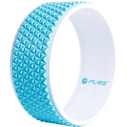 Pure2Improve Koło do jogi, 34 cm, niebiesko-białe