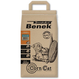 SUPER BENEK Żwirek dla kota Corn Cat Morska
