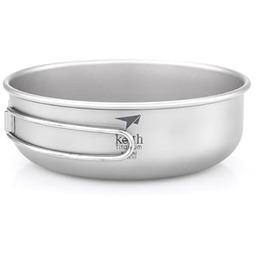 Keith tytanowa miska z elastycznym uchwytem Ti5325