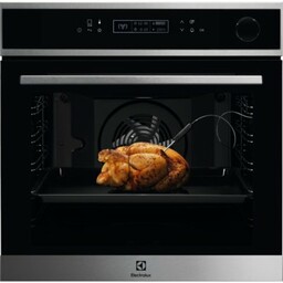 ELECTROLUX Piekarnik LOC8H31X SteamCrisp Elektryczny parowy Czarno-stalowy A+