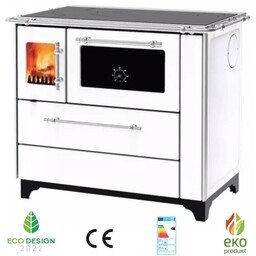 Kuchnia węglowa emaliowana Alfa-Plam DONNA 90 5 kW