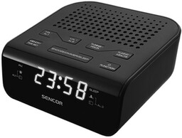 Sencor SRC 136 B Radiobudzik, czarny