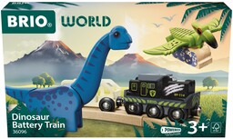 Brio Kolejka Pociąg na baterie Zestaw Dino