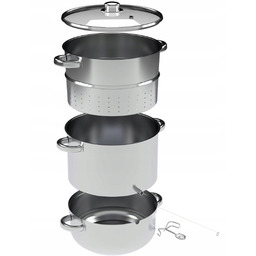 Sokownik Nierdzewny Stalowy 8 Litrów Browin 800508