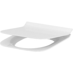 CERSANIT Deska sedesowa CREA SLIM prostokątna duroplast wolnoopadająca