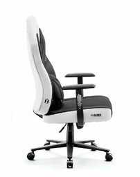 Fotel Diablo X-Gamer 2.0 Normal Snow White biało-czarny